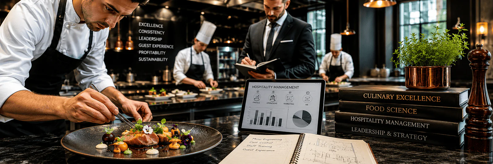 Hospitality Management and Advanced Food Science Course